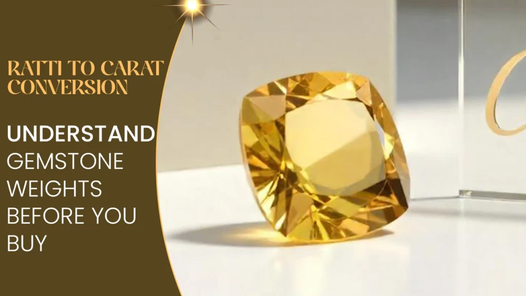 Ratti to Carat Conversion