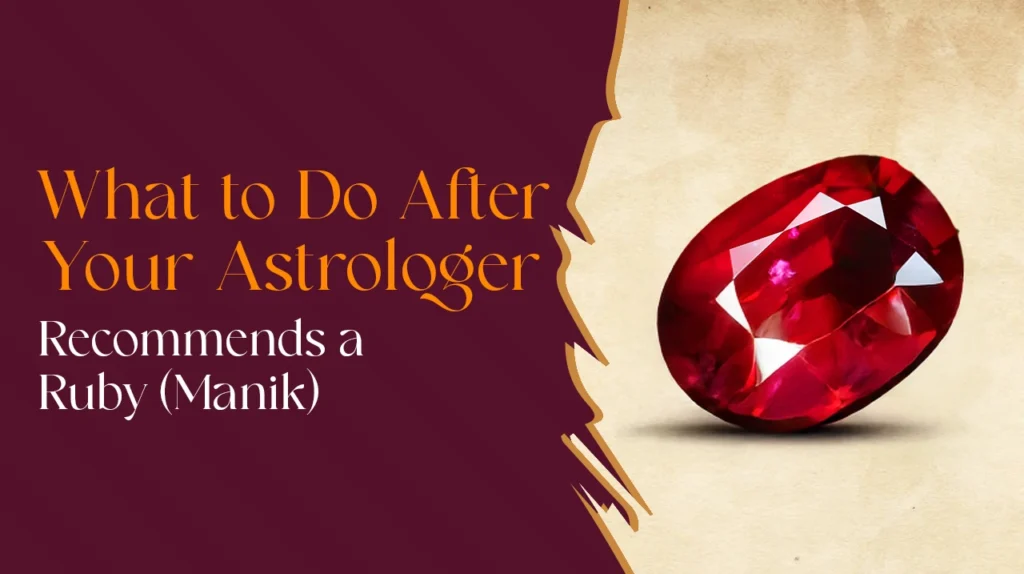Ruby Astrology Recommendation