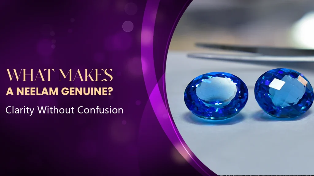 Original Neelam Gemstone