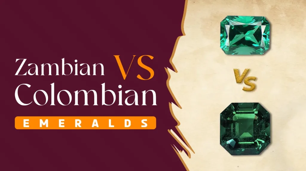 Zambian vs Colombian Emerald