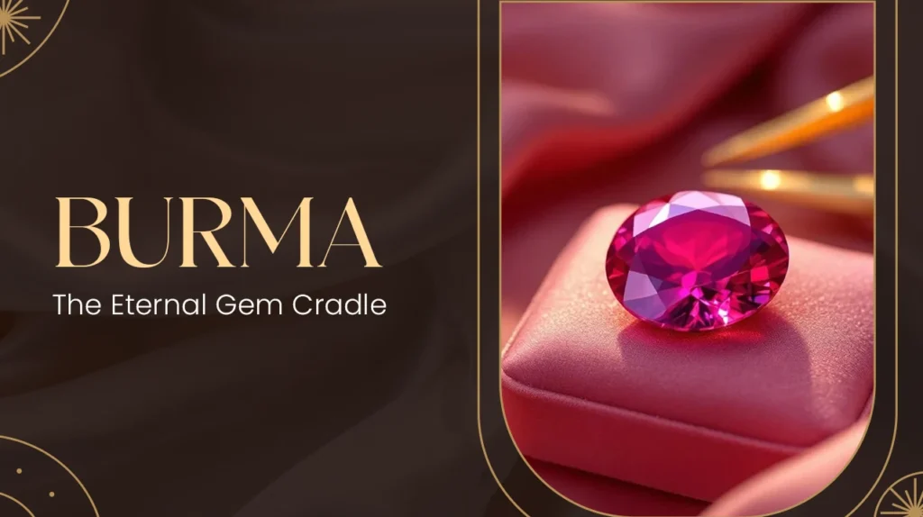 Original Burma Ruby Gemstone