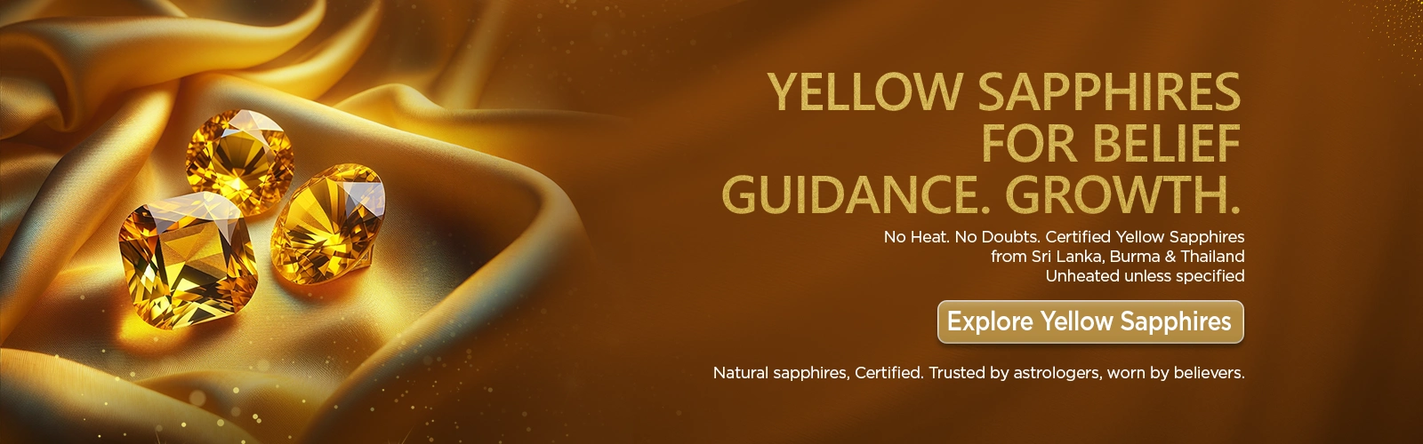 Yellow Sapphires for Belief. copy